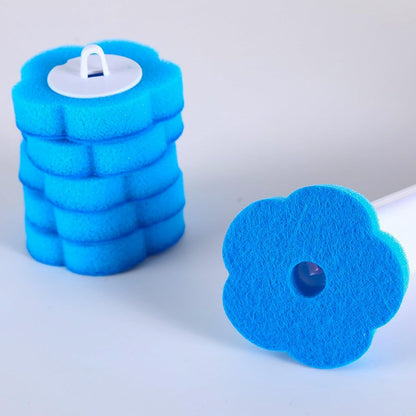 2 Pack Disposable Toilet Bowl Cleaner Wand and Holder Set, Toilet Brush Disposable with 48 Cleaner Refills Extended Handle for Toilet Bowl Cleaners Disposable, Bathroom Cleaning, Bathtub