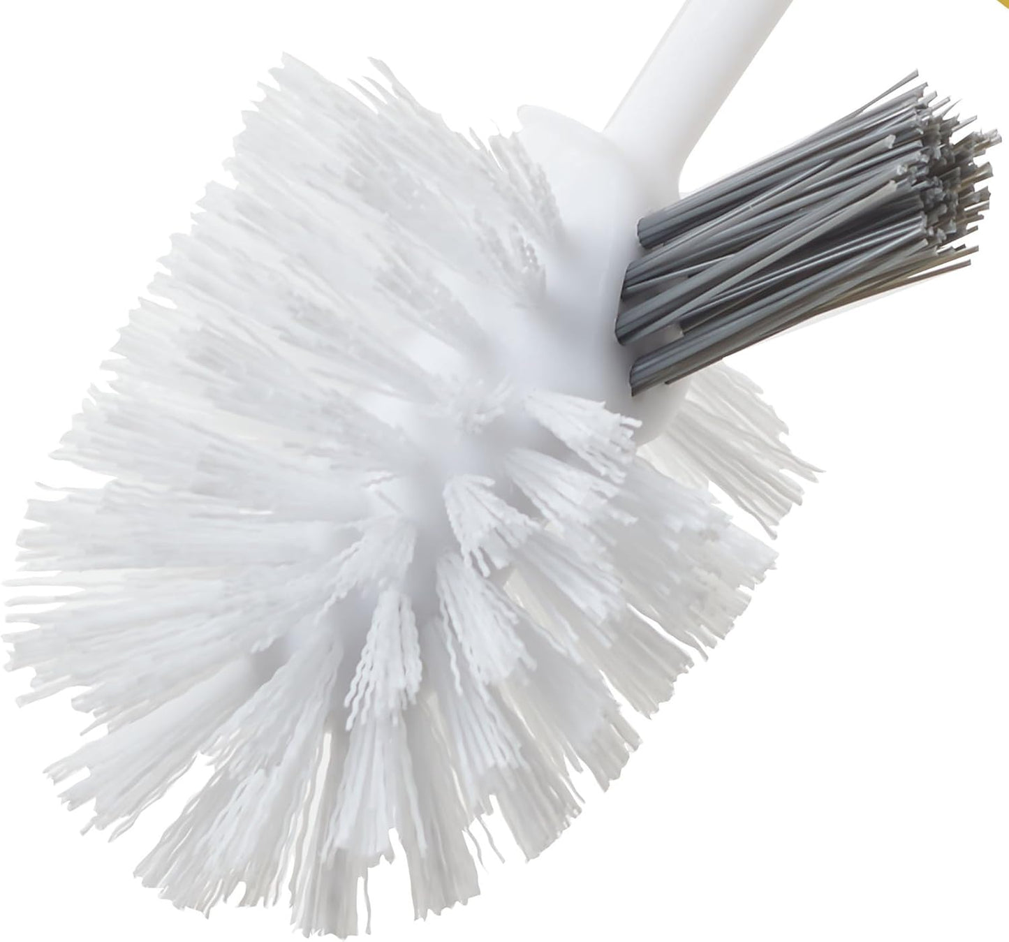 Clorox Toilet Bowl Brush With Under Rim Scrubber