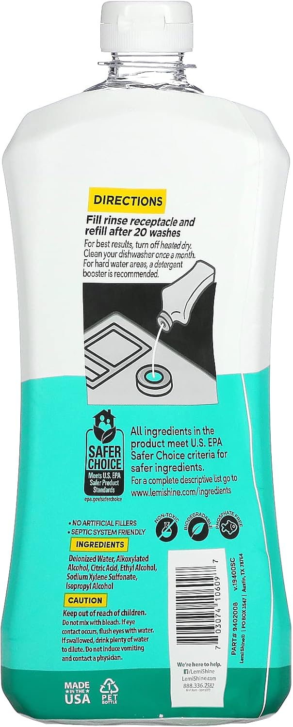 Shine + Dry Rinse Aid 21 oz