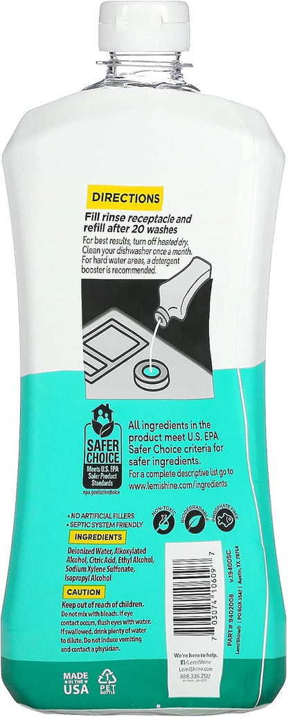 Shine + Dry Rinse Aid 21 oz