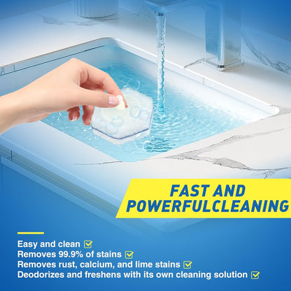 80-pcs Toilet Brush Wand Refills, Compatible with Clorox and Most Toilet Brushes, Disposable Wand Heads (Package May Vary)