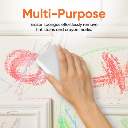 Superior Miracle Eraser Sponge Cleaning Sponge for Floor, Wall, Melamine Sponge Furniture Removes Scuffmarks, Dirt, and Tough Stains, Pack of 8, by Superio (32)