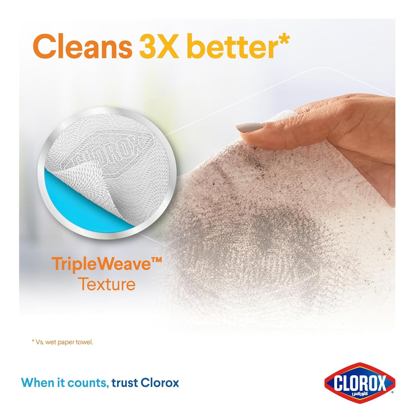 Clorox Disinfecting Wipes ea, White, Citrus Blend, 35 Count, 9.1 Ounce (Pack of 1), (01594)