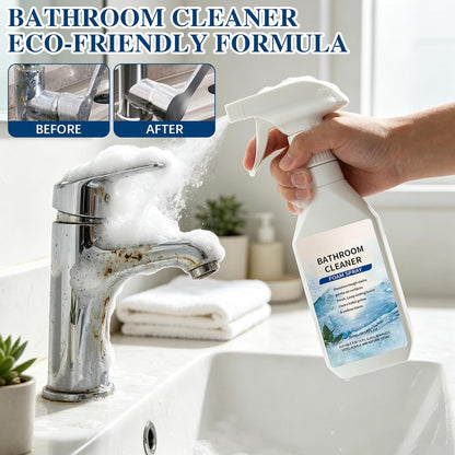 Scale Remover Bathroom Cleaner Foam Spray,Powerful Stubborn Stains Bathroom Cleaner Foam,Suitable for Tiles,Glass,Bathtub,Porcelain(1PCS)