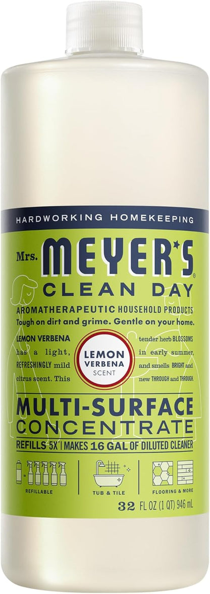 MRS. MEYER'S CLEAN DAY Multi-Surface Everyday Cleaner, Lavender Scent, 16 Fl Oz Bottle - 3 Pack