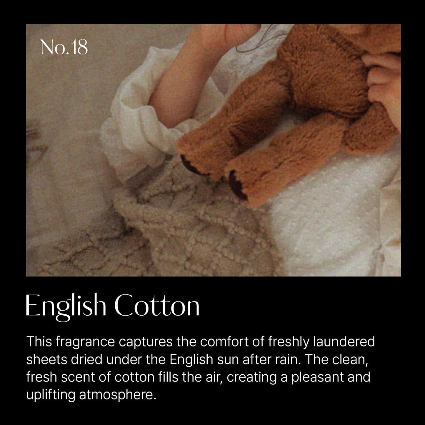 hetras Textile Perfume, England Cotton - Clean Breezy Scent, Long-Lasting Subtle Fragrance Wrinkle Release Spray, Wearable Scent, Travel-Size Linen Freshener, With Natural Essential Oils, 2.7 fl. oz.