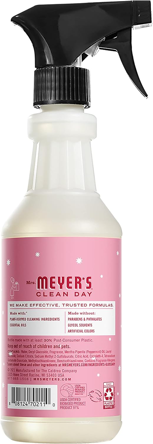 Mrs. MEYER'S Kitchen Set, Dish Soap, Hand Soap, and Multi-Surface Cleaner, 3 CT (Snowdrop)