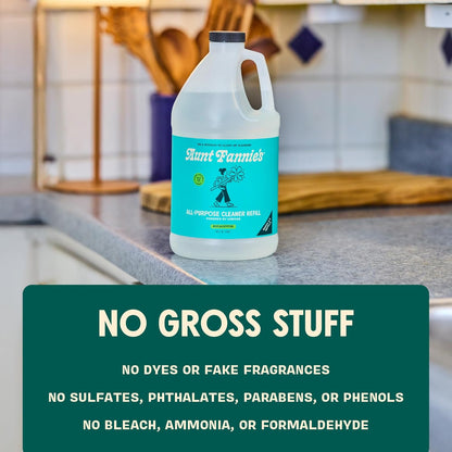 Aunt Fannie's All Purpose Household Cleaner, Multi-surface Spray, Powered by Vinegar for Kitchen, Bath, Windows and Countertops, Eucalyptus Scent (Pack of 1)