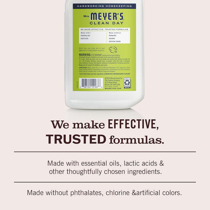MRS. MEYER'S CLEAN DAY Liquid Toilet Bowl Cleaner, Stain Removing, Lemon Verbena, 24 oz