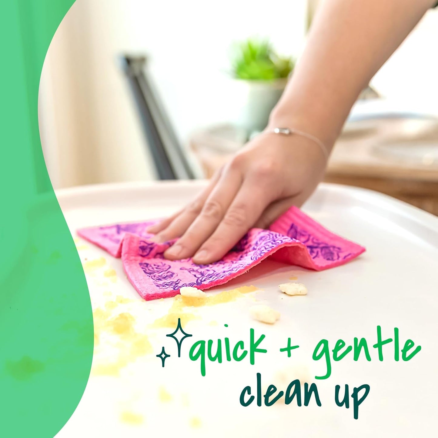 Scotch-Brite Stay Clean Scrubbing Dish Cloths, Rinses Clean and Dries Quick, 2 Non-Scratch Dish Cloths