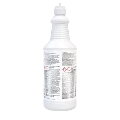 CREW Diversey 9302467 Clinging Plus Toilet Bowl Cleaner, Commercial Strength Formula Cleans Urinals, Ceramic, Porcelain, Unscented Green Liquid, Ready-to-Use Squeeze, 32-Ounce