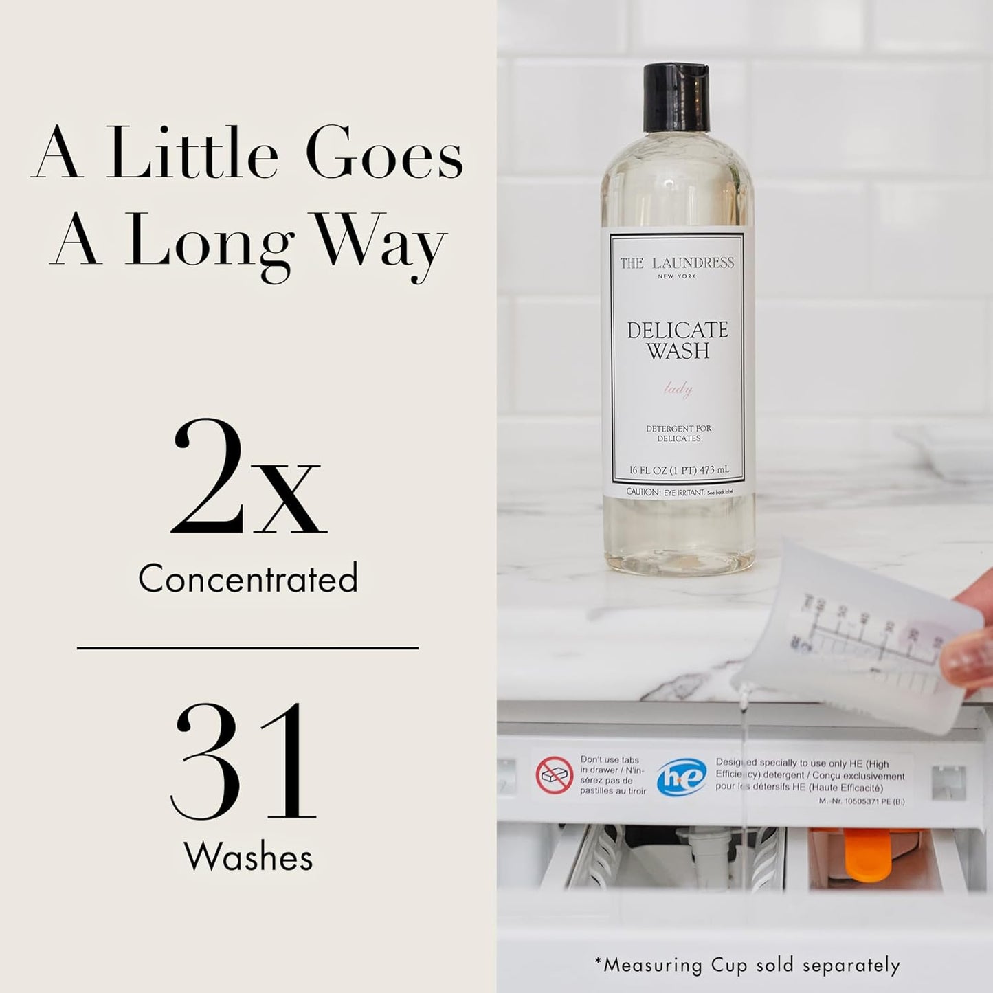 The Laundress New York Stain Solution, 16 Fl Oz Stain Remover for Clothes