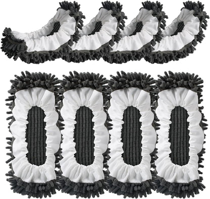 Mop Slippers Socks Floor Cleaning,Microfiber Shoe Covers dust Washable Reusable for Woman Man House Kitchen