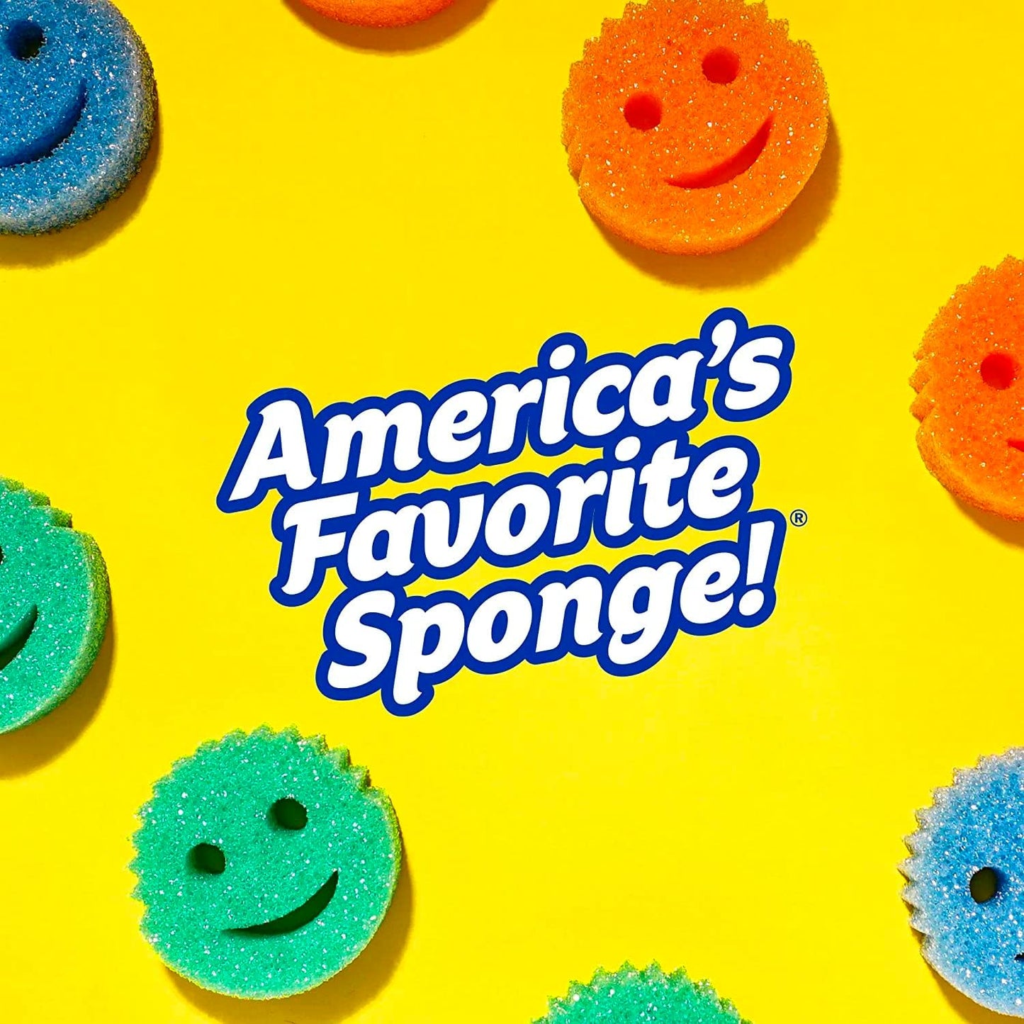 Scrub Daddy Large Steel Scouring Pads - Scour Daddy Steel XL Stainless Steel Dish Scrubber Sponge - Durable, Shred-Resistant Scour Pads - Bulk Kitchen Sponges & Commercial Cleaning Supplies (18 Count)