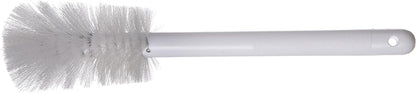 SPARTA Large Water Bottle Brush Ideal for Wide-Mouth Jars, Bottles and Tumblers, Dishwashing Tool with Handle for Home and Commercial Kitchens, Plastic, 12 Inches, White