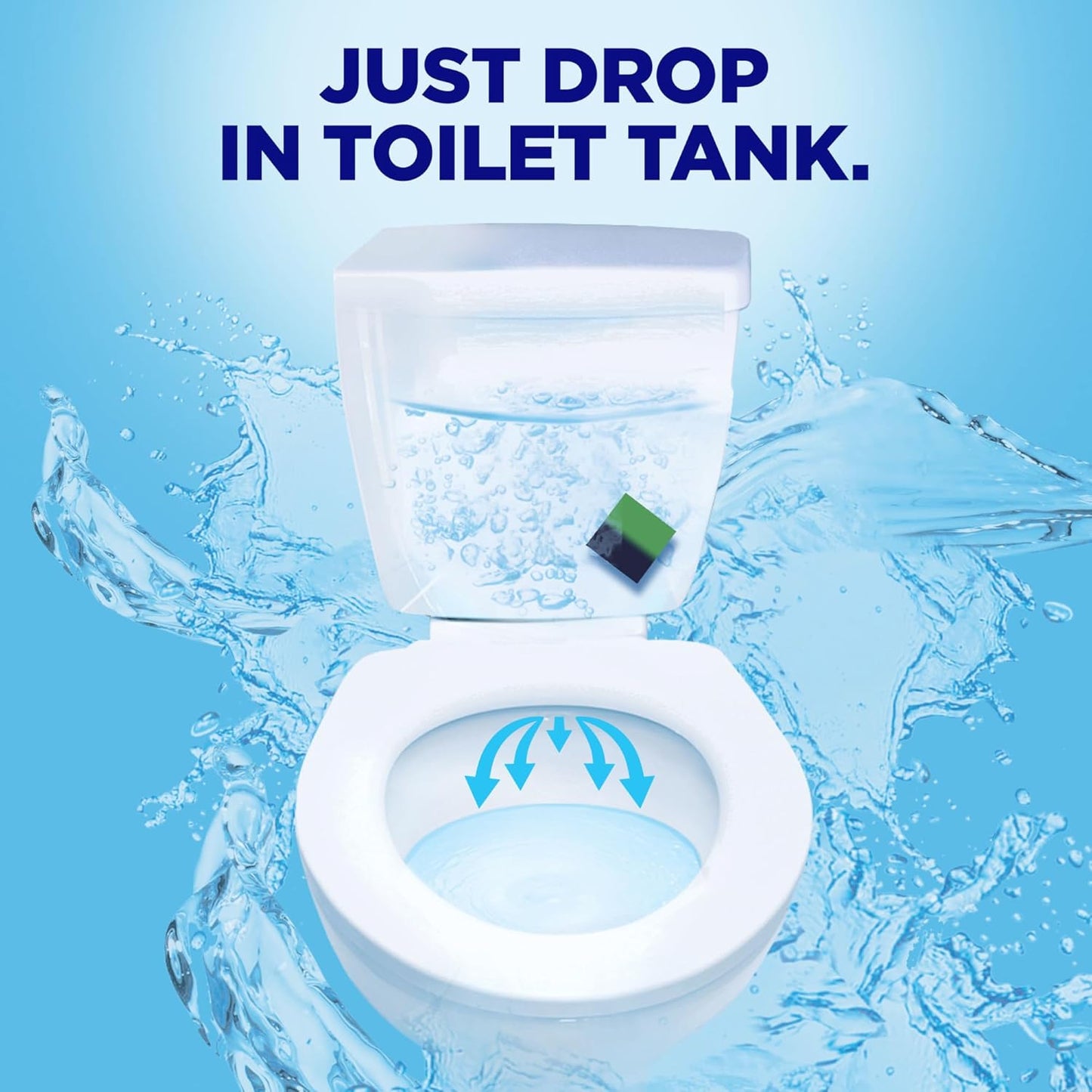 Soft Scrub In-Tank Toilet Cleaner Duo-Cubes, Alpine Fresh, 2 Count (7 Pack)