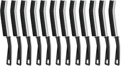 Amazon Basics Hard Bristle Grout and Tile Cleaning Brush, 12-Pack