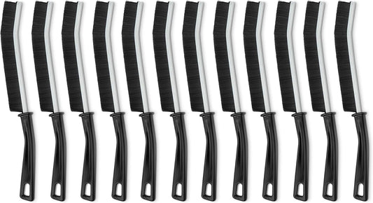 Amazon Basics Hard Bristle Grout and Tile Cleaning Brush, 12-Pack