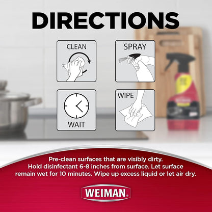 Weiman Ceramic & Glass stove top Cleaner & Polish - 22 Fluid Oz - Daily Cleaner - Shines & Protects Glass & Ceramic Smooth Top Ranges - Gentle Formula
