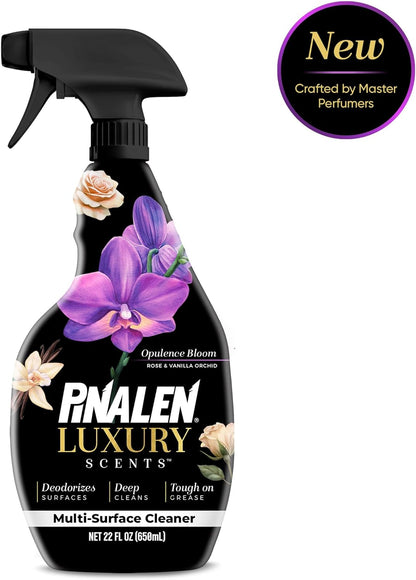 PINALEN Luxury Scent Multipurpose Cleaning Spray - Opulence Bloom - 22 fl oz - All Purpose Cleaner for Kitchen, Bathroom & Surfaces