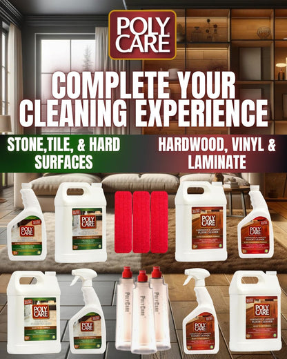 Hardwood Floor Cleaner Super Concentrate - 128 Fl Oz - Fresh- Dilute Concentrate with Water for Spray Mops and Spray Bottles - Residue-Free Floor Cleaning Solution