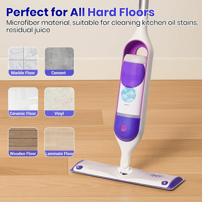 10Pcs Mop Replacement Pads,Compatible with Libman Rinse 'n Wring Mop Universal Mop Pads Mop Head Refills Washable Wet Mop,Compatible with Most 11-13” Size Mops