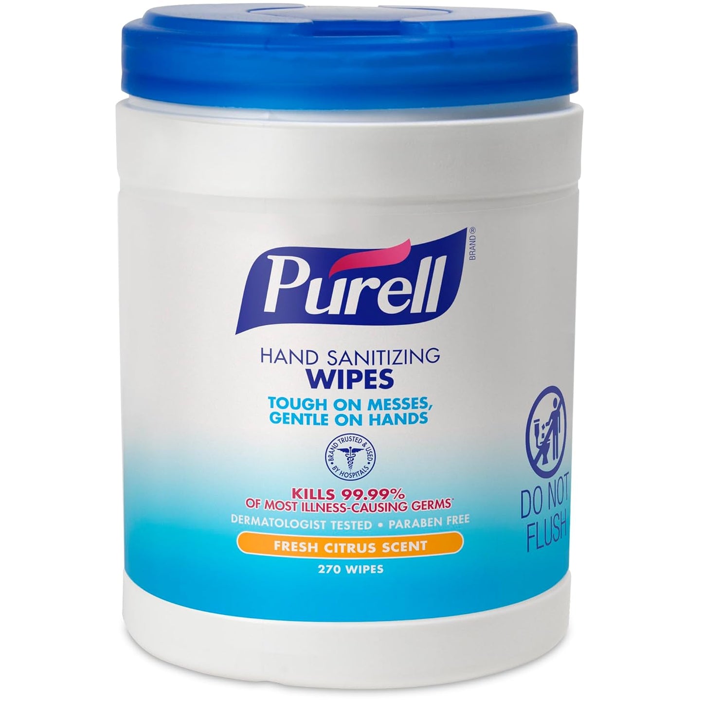 Purell Hand Sanitizing Wipes, Clean Refreshing Scent, 40 Count Hand Wipes Canister (Pack of 6) - 9120-06-CMR