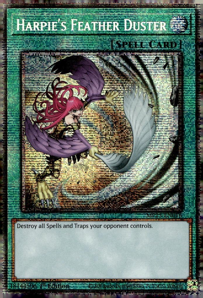Harpie's Feather Duster - MP25-EN016 - Starlight Rare - 1st Edition