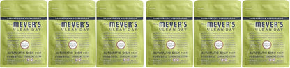 MRS. MEYER'S CLEAN DAY Automatic Dishwasher Pods, Lemon Verbena, 20 Count