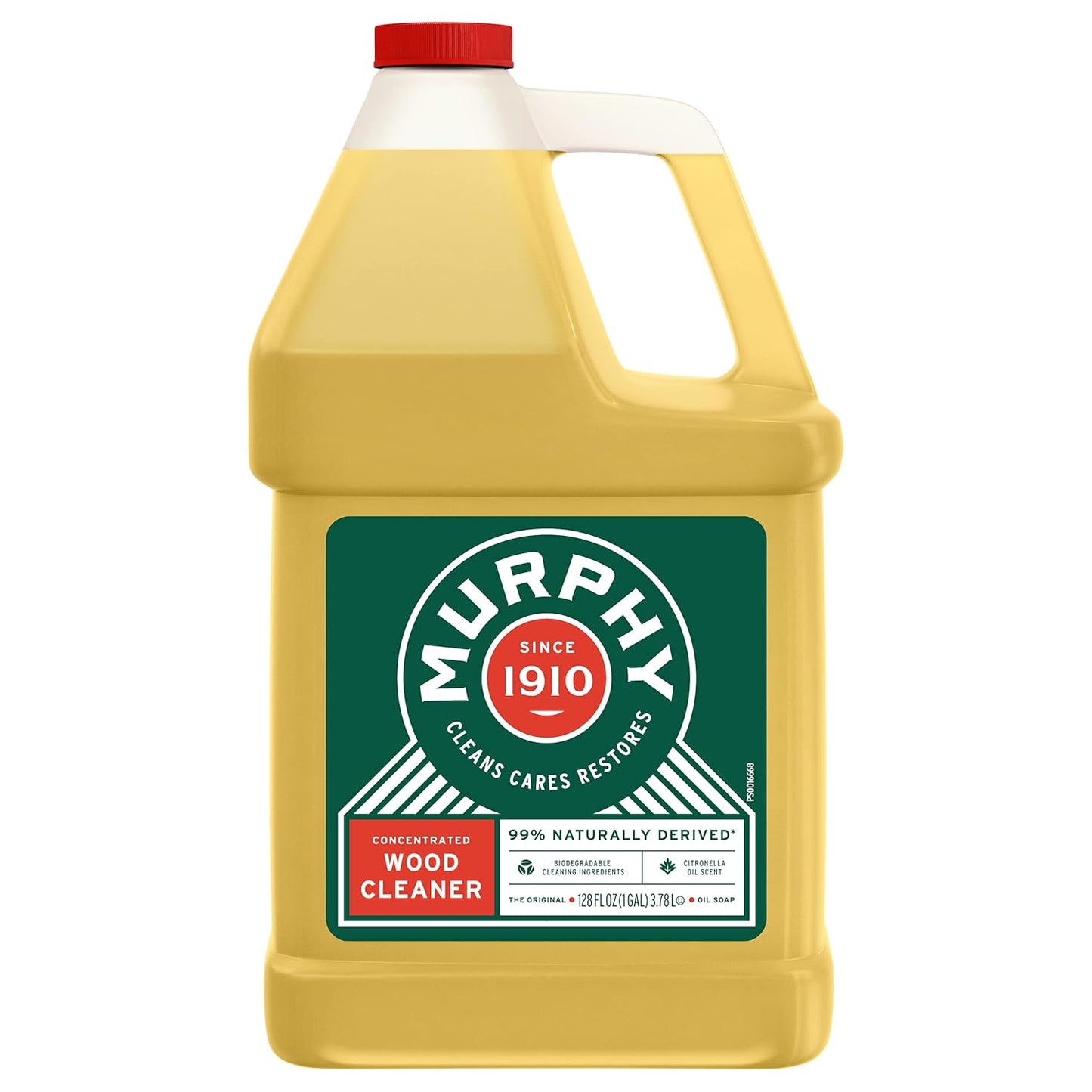 Murphy Oil Soap Concentrated Formula, Wood Cleaner, No-Rinse Floor Cleaner, Citronella Oil Scent, 32 fl oz Bottle (3 Pack)