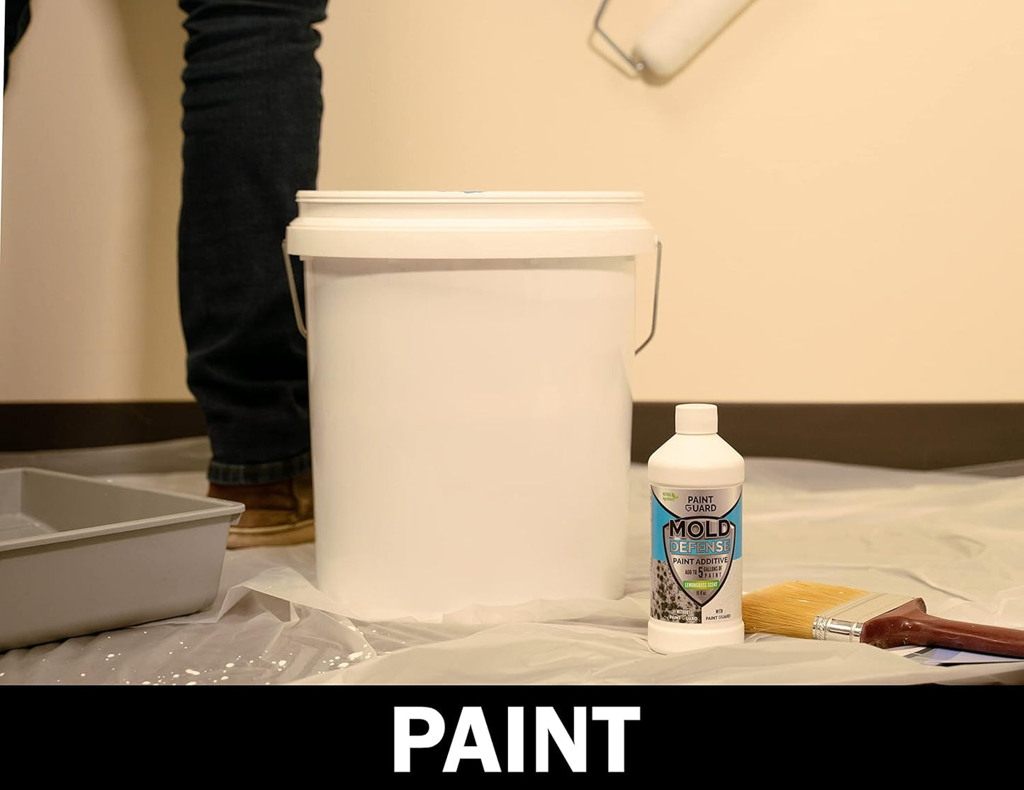 Paint-Guard Mold and Mildew Defense Paint Additive (2 Gallon Treatment)
