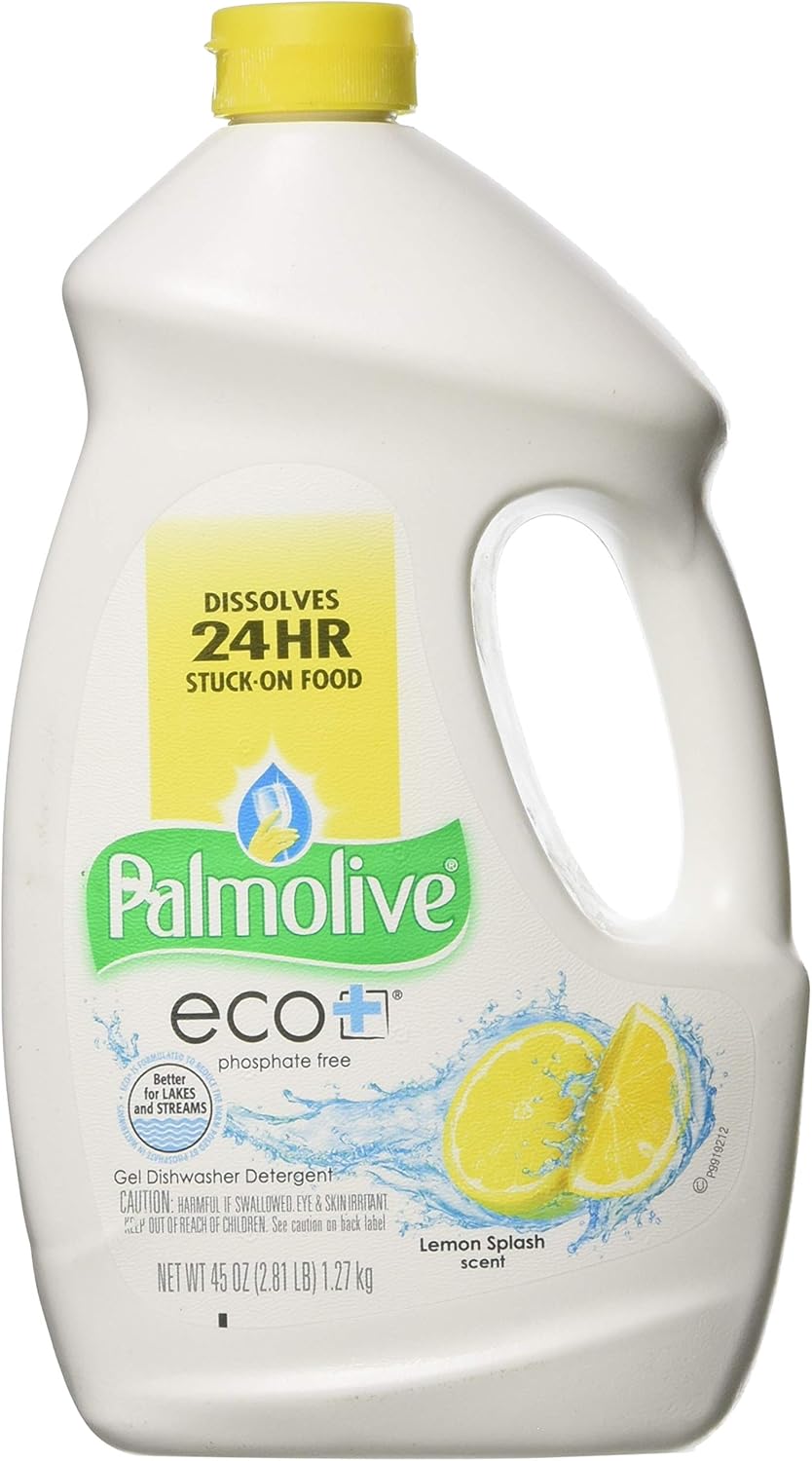 Palmolive Eco Lemon Scent Gel Dishwasher Detergent 45 oz. ( Packaging May Vary )