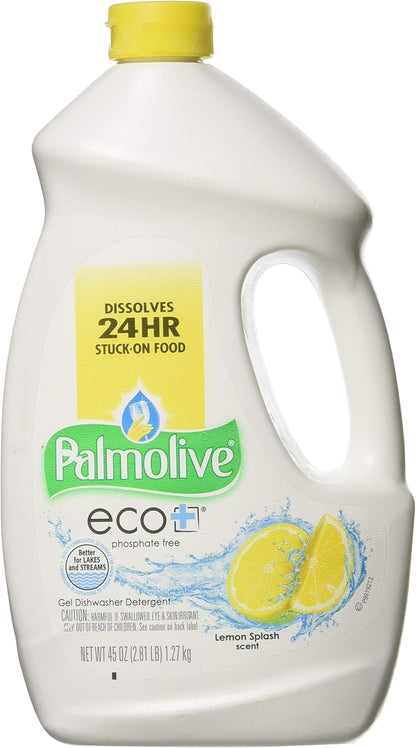 Palmolive Eco Lemon Scent Gel Dishwasher Detergent 45 oz. ( Packaging May Vary )