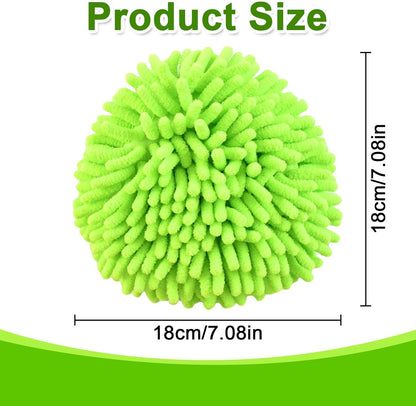Mop Replace Head for O Cedar, Spin Mop Heads Replacements for Ocedar Easywring 1 Tank Spin Mop, Chenille Duster for Ocedar Mop Include 3 Pack Microfiber Chenille Mop Pad for Ocedar Spin Mop