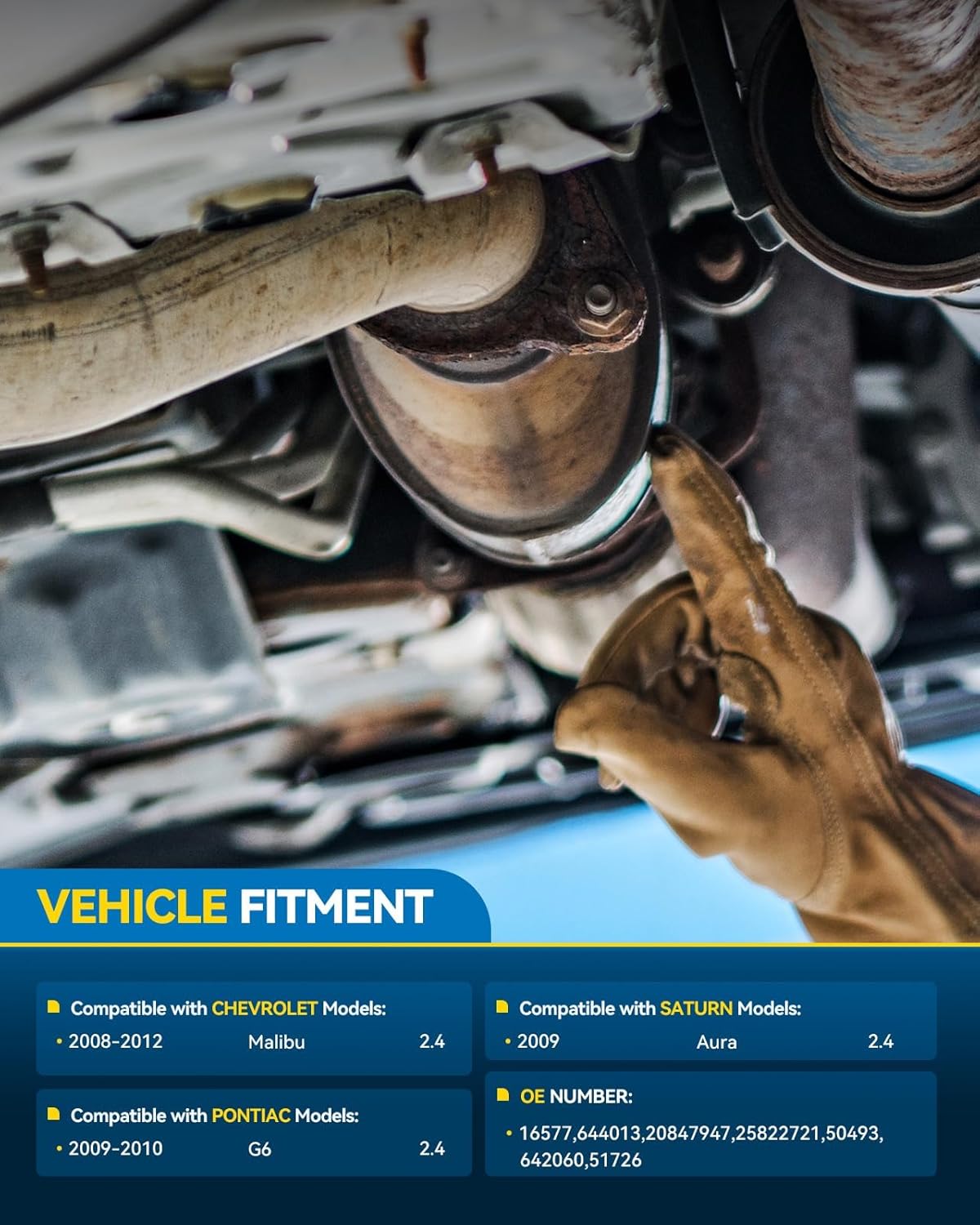 PHILTOP Left and Right Catalytic Converter Replacement For 2005-2010 300 2.7/3.5L V6 RWD, 2006-2010 Charger 2.7/3.5L V6 RWD, 2005-2008 Magnum 2.7/3.5L V6 RWD Replace 55434, 55433 (EPA Compliant) - Colors A