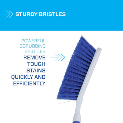 Mr. Clean 442402 Durable Bristle Handle Scrub
