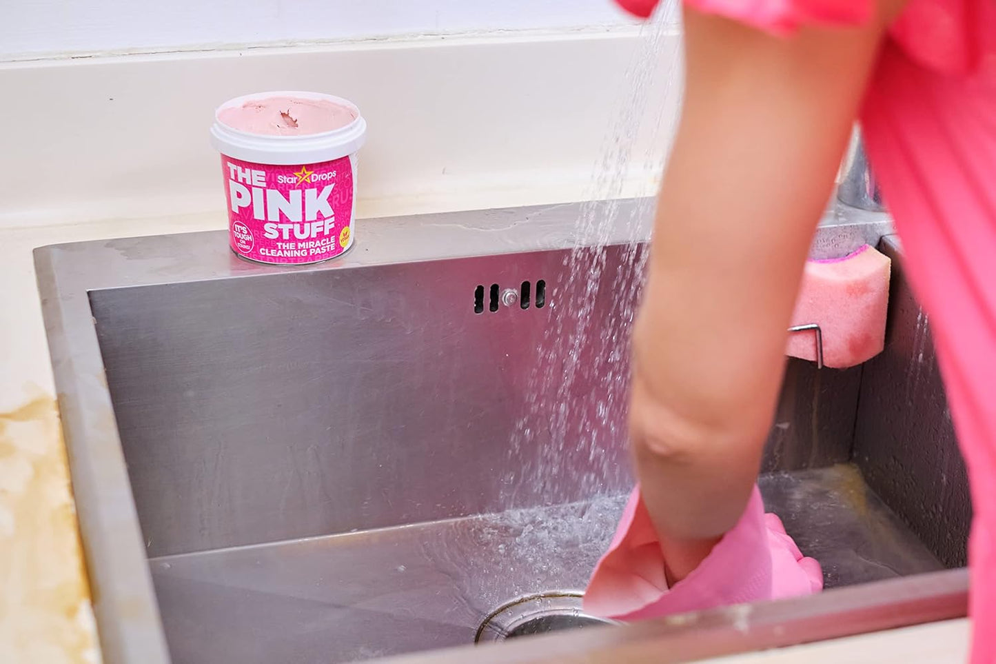 Stardrops - The Pink Stuff - The Miracle Cleaning Paste and Multi-Purpose Spray Bundle (2 Cleaning Paste, 1 Multi-Purpose Spray)