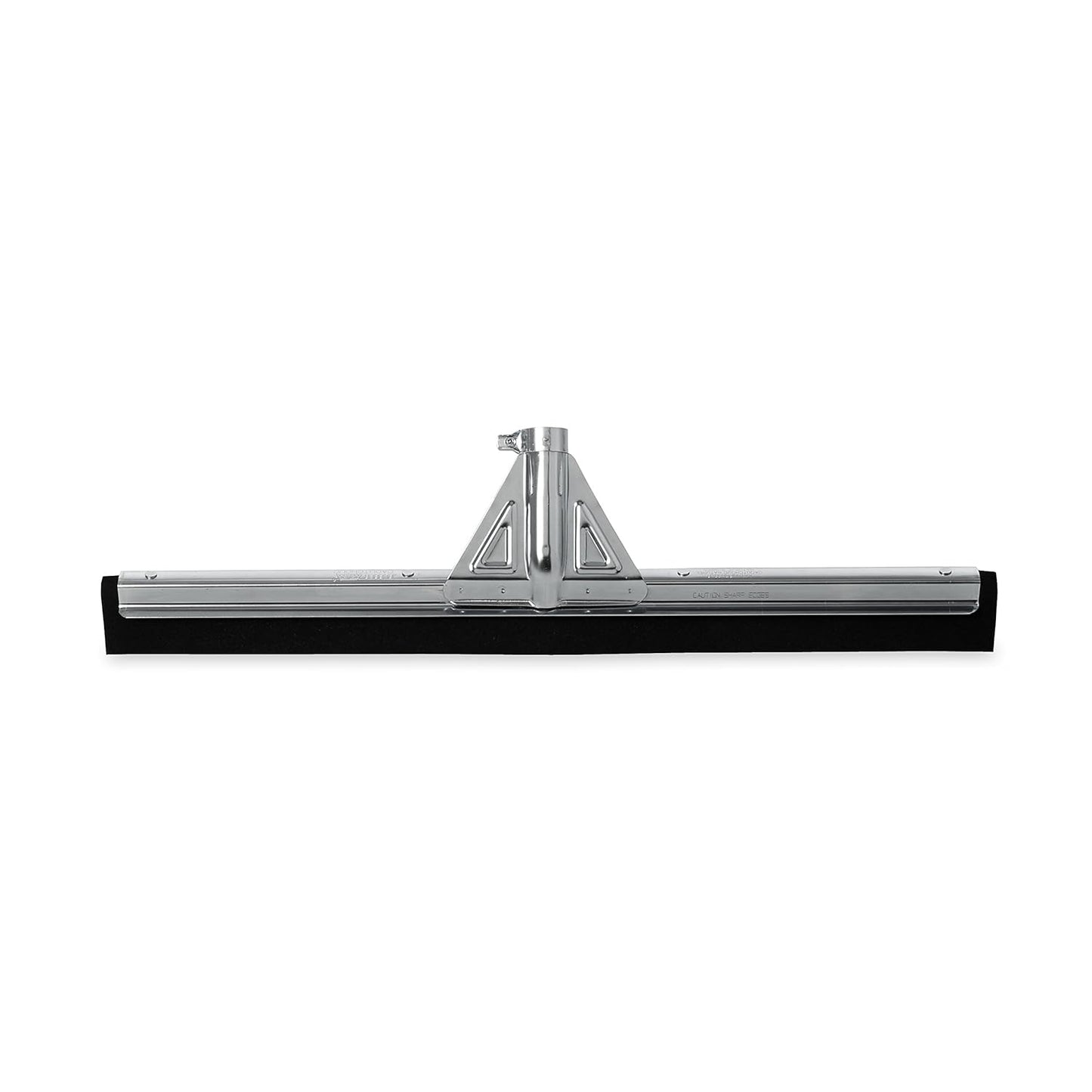 Rubbermaid Commercial Products Heavy-Duty Floor Dual Squeegee Black for Warehouses/Concrete/Car Garage/Basement Floor