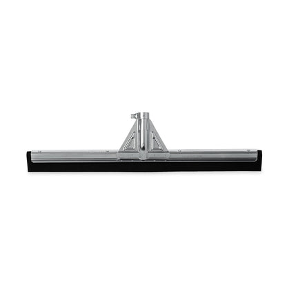 Rubbermaid Commercial Products Heavy-Duty Floor Dual Squeegee Black for Warehouses/Concrete/Car Garage/Basement Floor