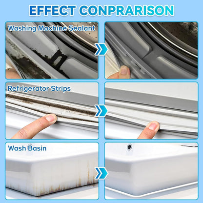 Home Remover Gel, 8 Fl Oz Household Washing Machine Cleaner for Washing Machine, Refrigerator Strips, for Tiles Grout Sealant Bathroom Cleaning Home Kitchen Sinks Cleaning Grout Cleaner