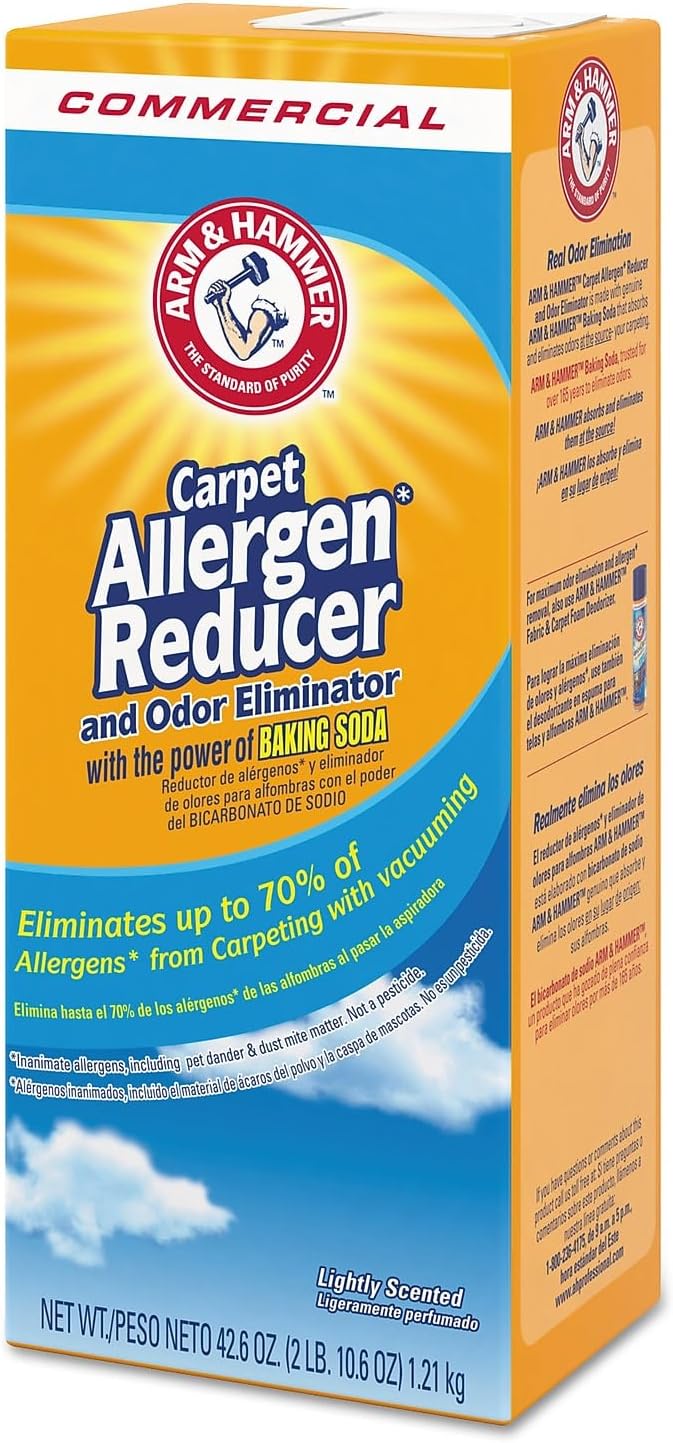 Arm & Hammer 3320084113CT Carpet & Room Allergen Reducer and Odor Eliminator 42.6 oz Box