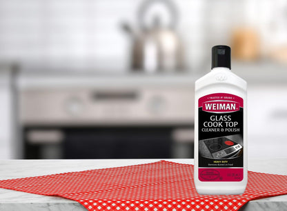 Weiman Ceramic and Glass Cooktop Cleaner and Polish - 20 Ounce - Shines and Protects Glass and Ceramic Smooth Top Ranges with its Gentle Formula