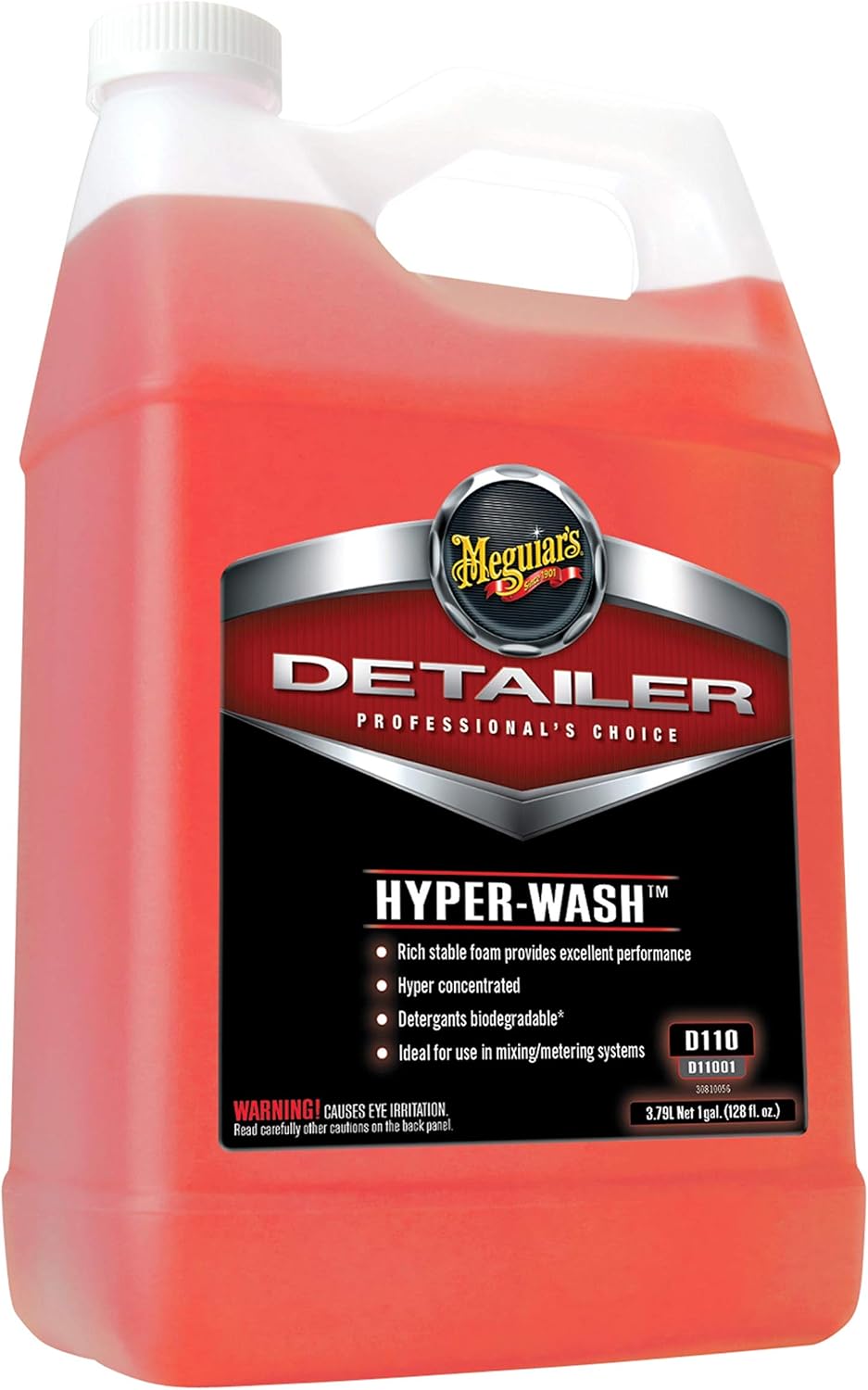 Meguiar's Professional Leather Cleaner & Conditioner D18001-1 Gallon Leather Cleaner & Conditioner Specifically Formulated for Automotive Interior Care, Delivers Professional Results, 128 Oz