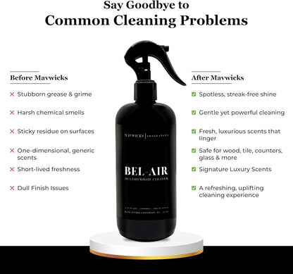 Mavwicks Fragrances All Purpose Cleaner Spray (Goddess) 16 Oz – Multipurpose Surface Cleaning Spray for Kitchen, Bathroom, Floors and Counters, Home and Office, Natural and Non-Toxic