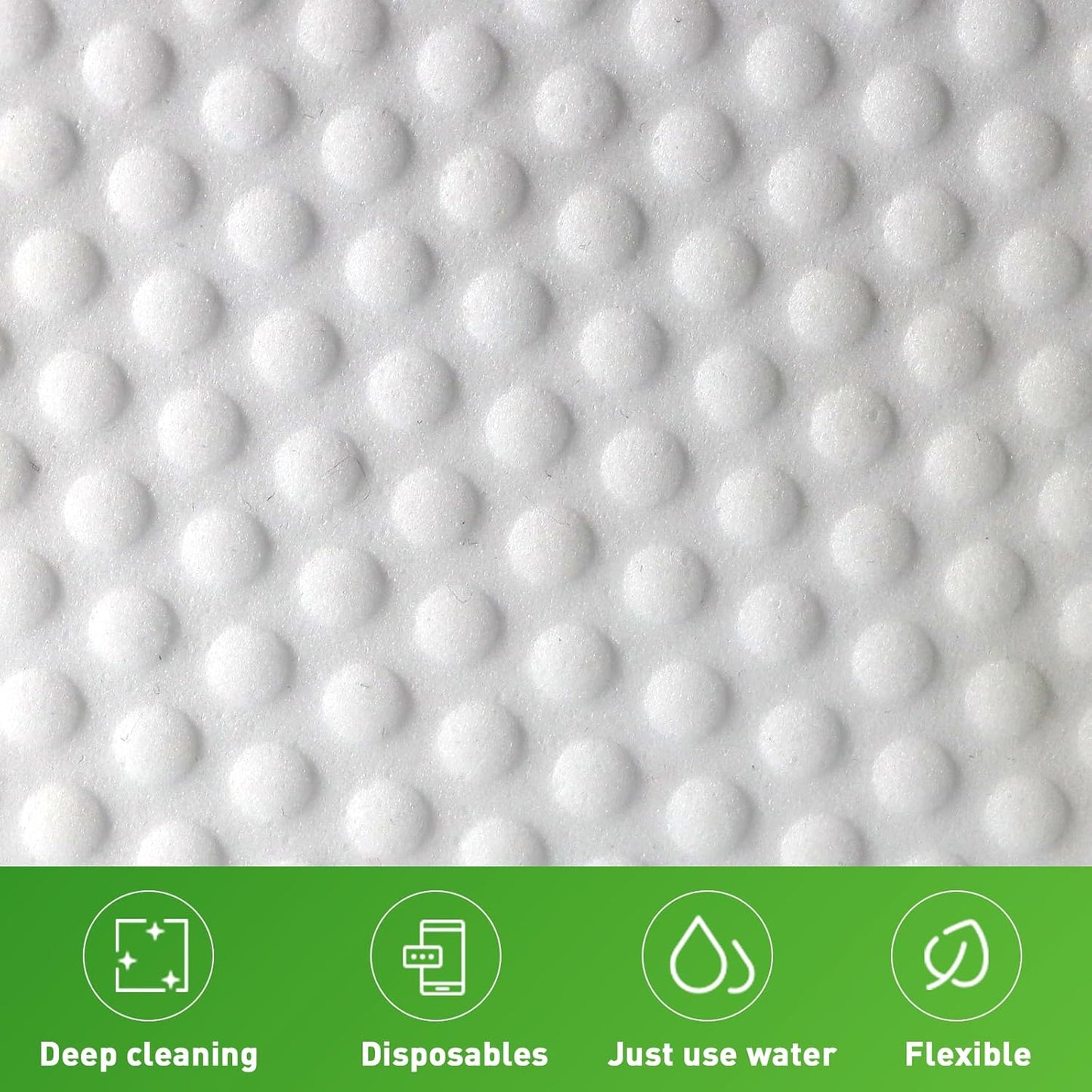 Magic Sponge Eraser Sheets- garvonti 30 Pack Melamine Foam Sheet in Bulk, Convex Point Heavy Duty Melamine Eraser, Thickened Disposable Melamine Foam Cleaning Eraser Pads