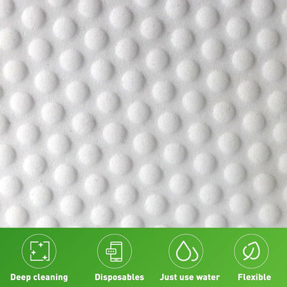Magic Sponge Eraser Sheets- garvonti 30 Pack Melamine Foam Sheet in Bulk, Convex Point Heavy Duty Melamine Eraser, Thickened Disposable Melamine Foam Cleaning Eraser Pads