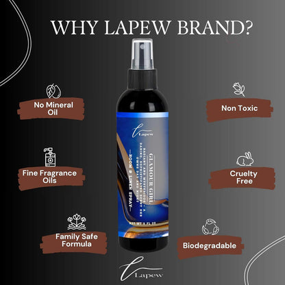 Lapew Room & Linen Spray | Fragrance Mist for Home, Car & Office | Fabric & Air Freshener | Neutralizing Mist | Made in USA | Cozy Cinnamon & Apple - Colors B