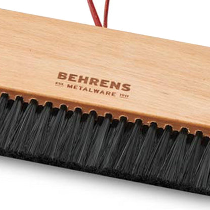Behrens White Galvanized Dustpan & Brush Set