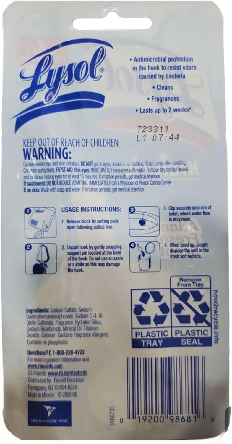 Lysol Toilet Bowl Cleaner, 24 Ounces (Atlantic Fresh Scent)