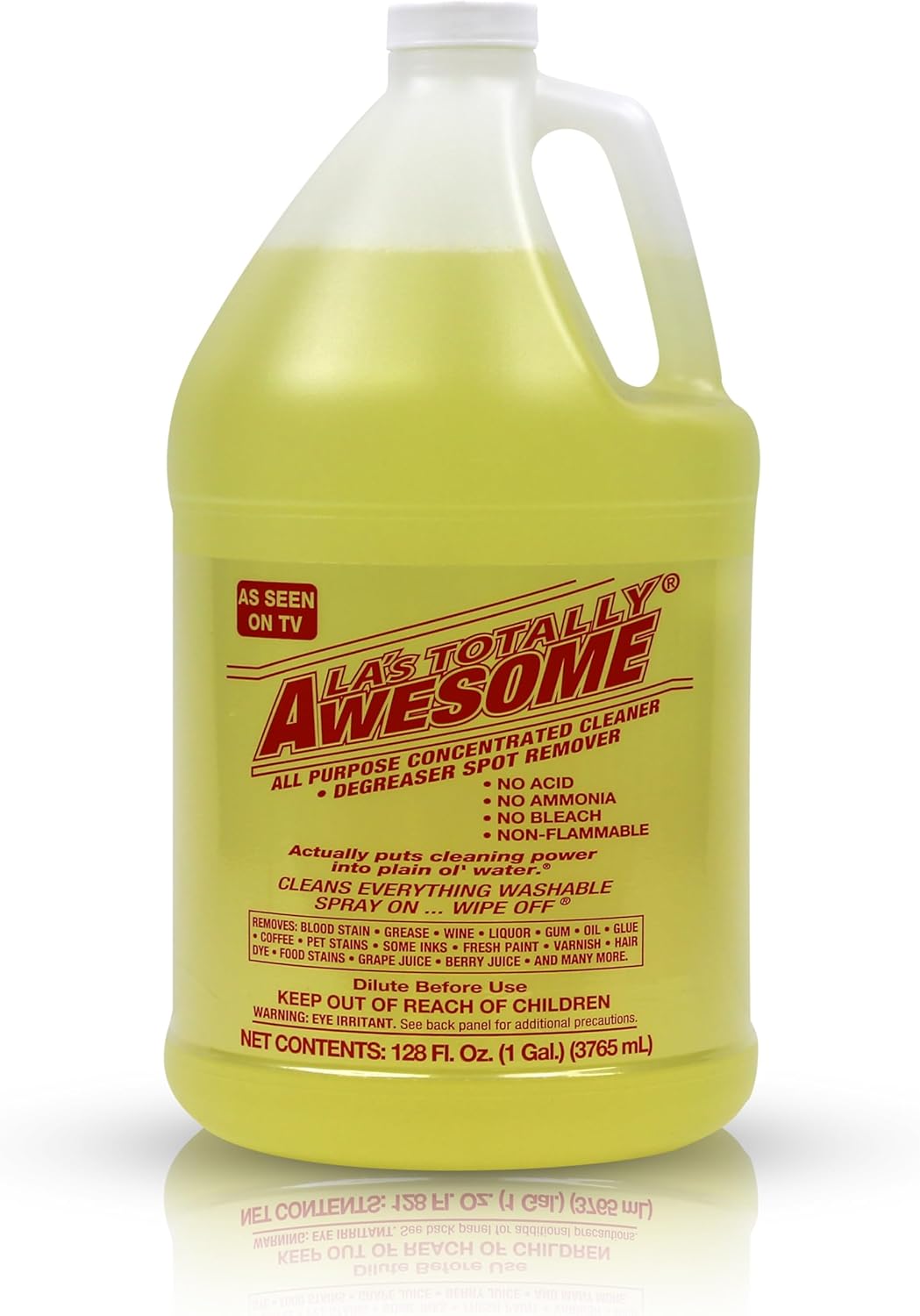 La's Totally Awesome All Purpose Cleaner Combo – 24oz Spray + 128oz Refill – Heavy Duty Degreaser & Multipurpose Cleaner for Home, Kitchen, Bathroom, Floors & More
